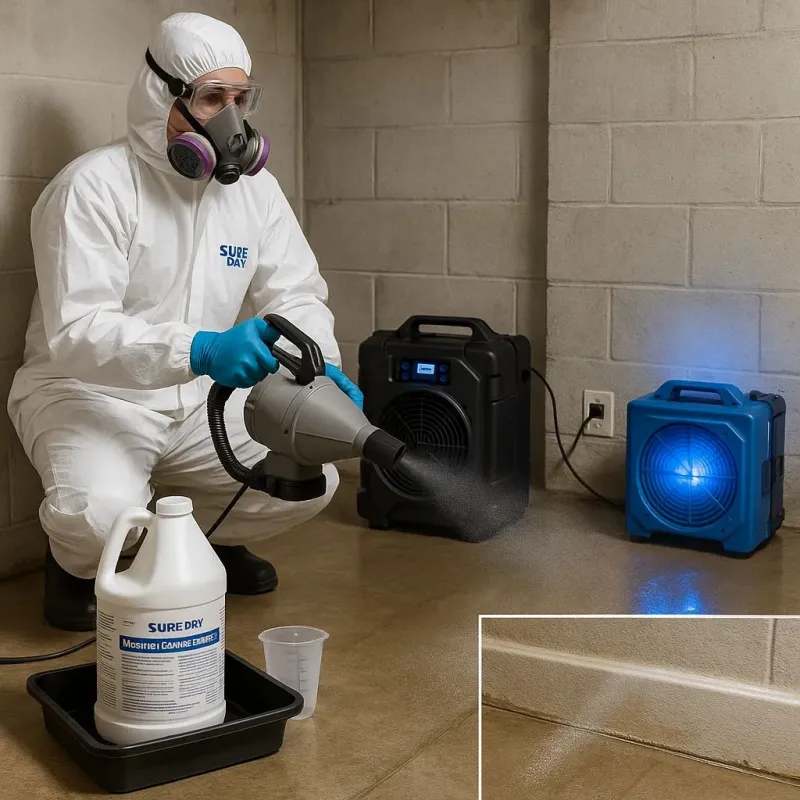 Sanitization and Odor Removal process in Odell, OR