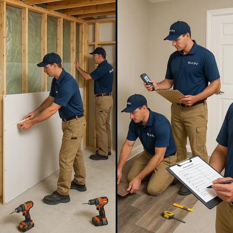 Repairs and Reconstruction process in Odell, OR